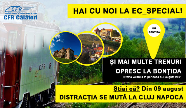 CFR Călători pagina oficială. Mersul trenurilor. Bilete online. Oferte